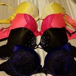 Victoria Secret Push Up Bras